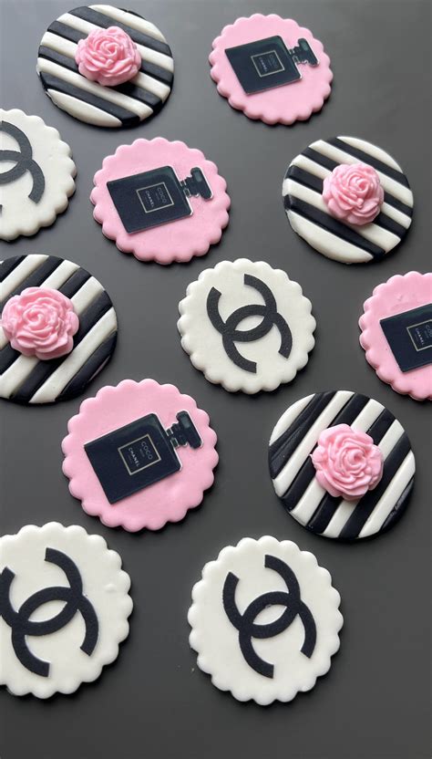 chanel cupcake toppers amazon|Chanel cupcake toppers.